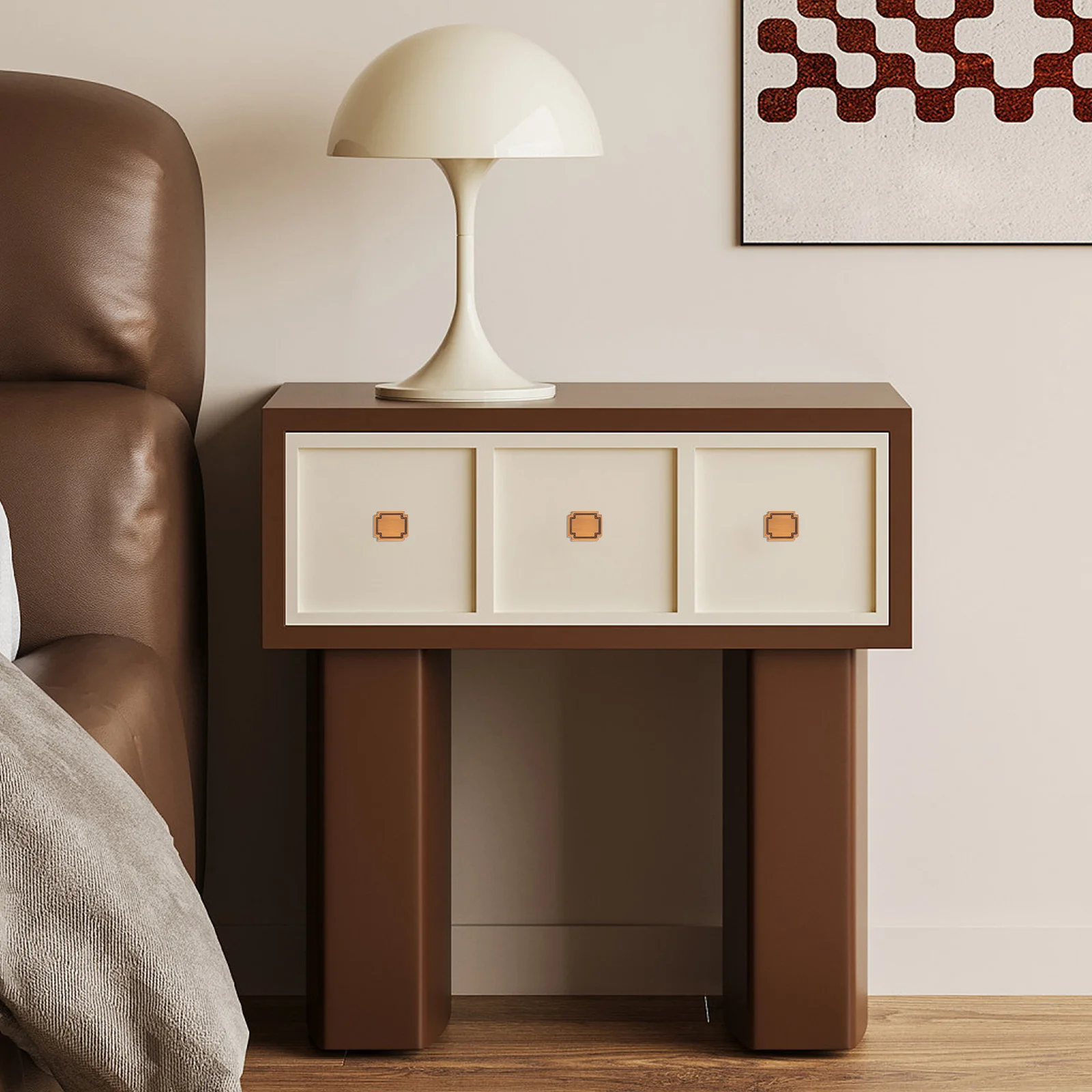 

2Pcs Zinc Alloy Cabinet Handles Chinese Style Single Hole Drawer Pulls Furniture Hardware Kitchen Cabinets Dressers Wardrobes