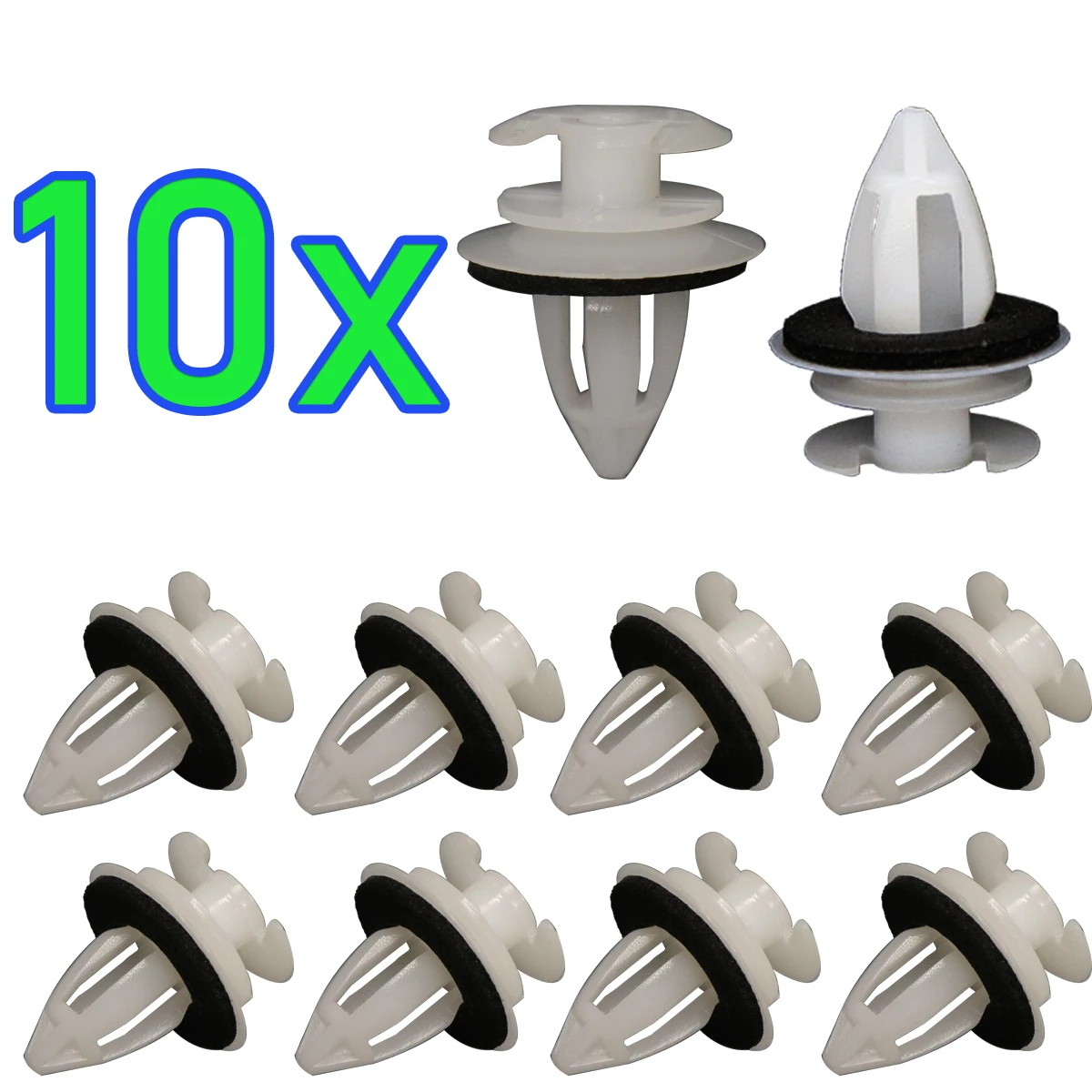 10Pcs Anti Rattle Door Card Interior Panel Trim Clips For Mini F54 F55 F56 F57 F60 Boot lid Covers Fascia Lining Bumper Fastener