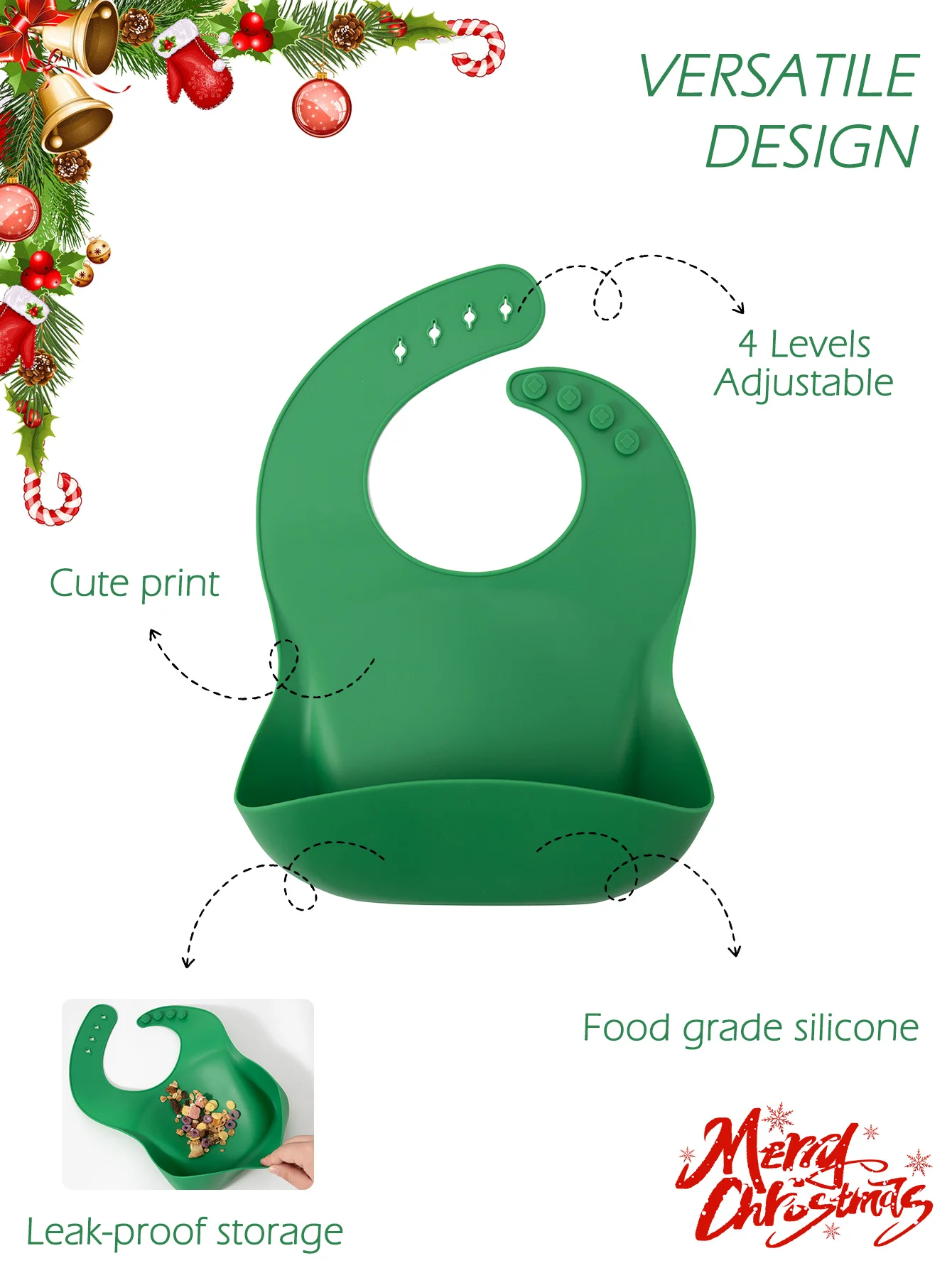 لون الاطفال 1 قطعة مقاوم للماء - مراجعة Waterproof Baby Bibs Silicone وسعره