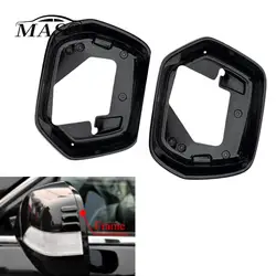 Car Exterior Door Rearview Mirror Frame for HONDA CRV RE1 RE2 RE4 2007 2008 2009 2010 2011 Rearview Mirror Cover Bezel Panel