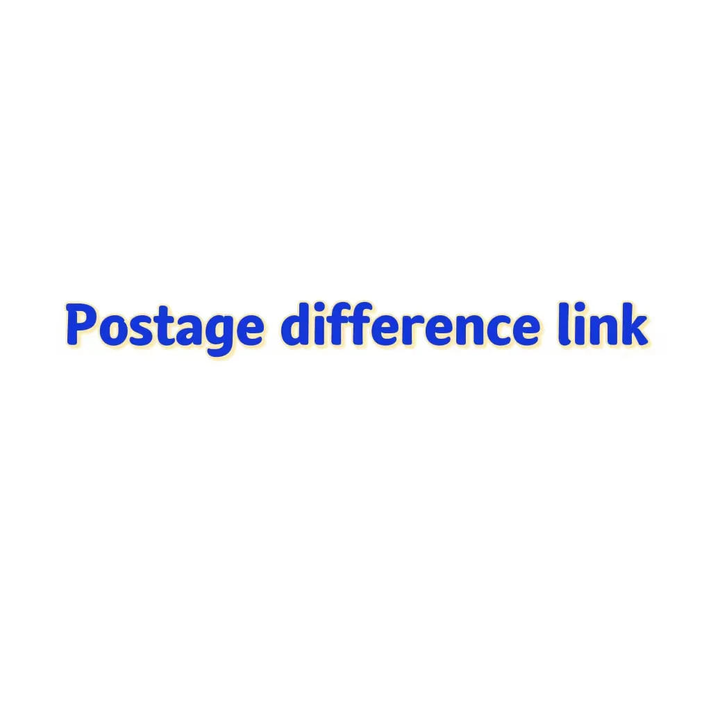 

Postage difference compensation link