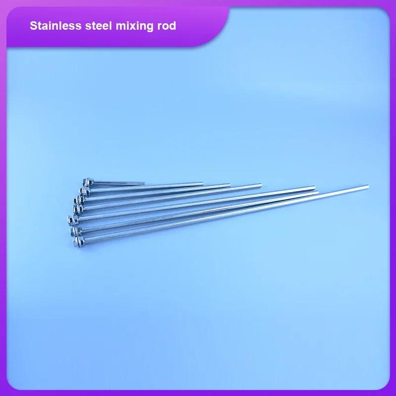 

1pc 304 stainless steel stirring mixing rod for agitating dispersing machine, laboratory stirrer accessories