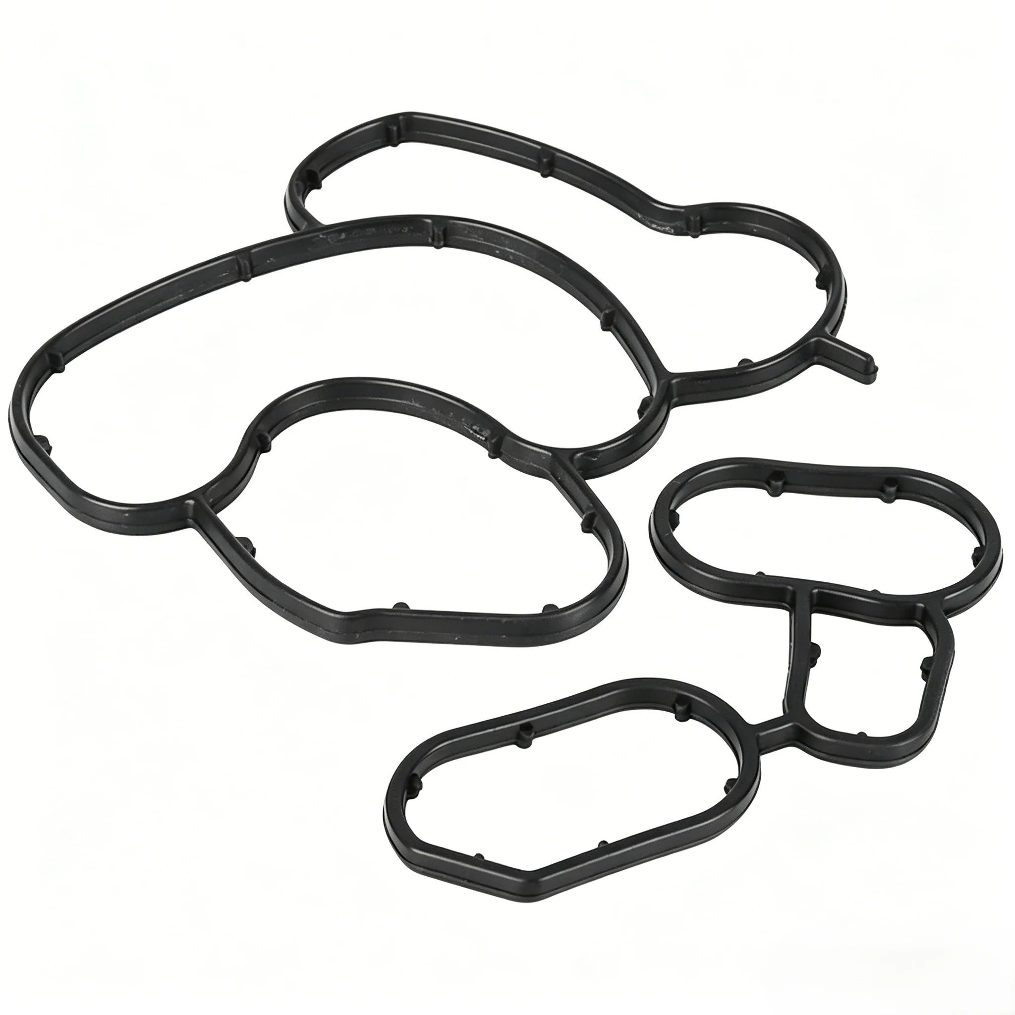 

Oil Filter Housing Gasket Set Compatible with E46 E60 e82 E84 E87 E88 E90 E92 N46 for 1427508970 11427508971
