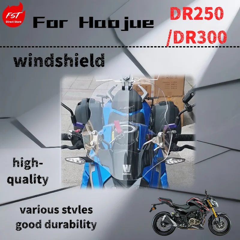 

For Haojue DR300 250 front windshield modification parts
