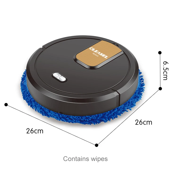 Multifunctionele Dweilmachine Intelligente Vegen Robot Huis Schoonmaak Vegen Stofzuiger Usb Oplaadbare Robot Reiniger
