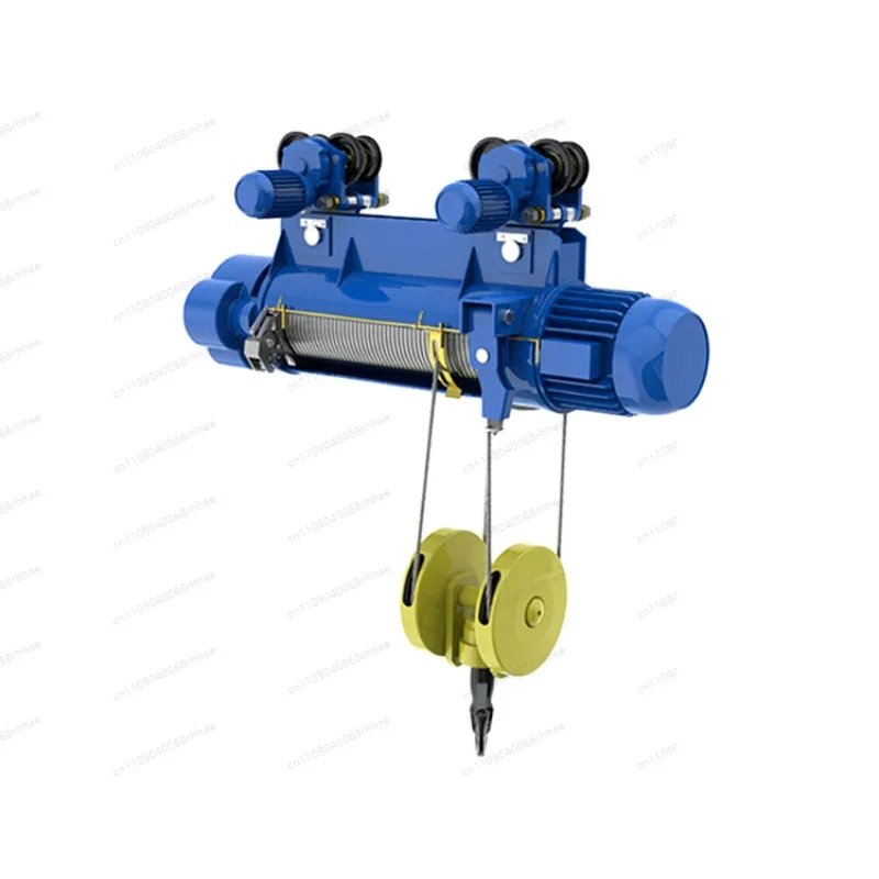 Multi-Ton CD Series Travelling Hoist Device, Single Speed Electric Wire Rope Lifting Equipment Optional 1T-5T