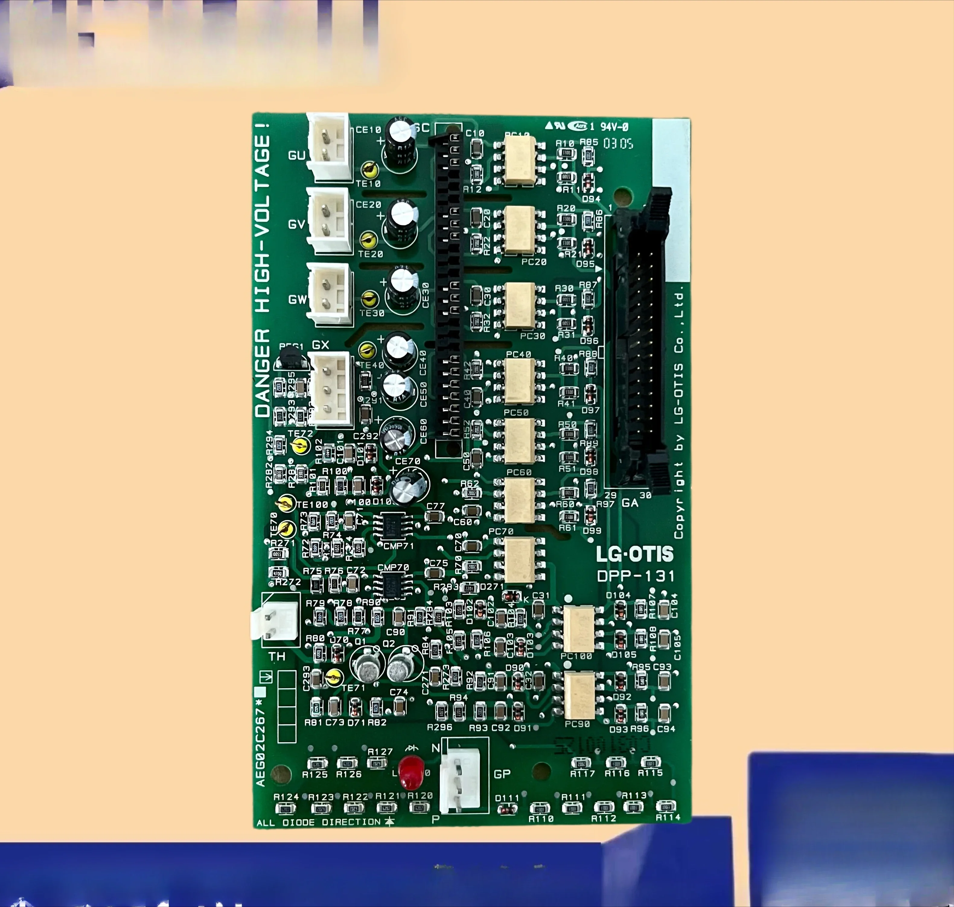 LG-OTIS Xingma лифт/плата драйвера/DPP-131 PCB/AEG02C267A/плата драйвера модуля