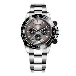 Luxury Watch For Men Stainless Steel Mens Quartz Watches Chronograph Sport Wristwatch