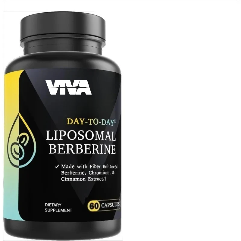 

Liposomal berberine 1200mg containing Bioperine chromium and cinnamon extraction-60 vegetarian capsules