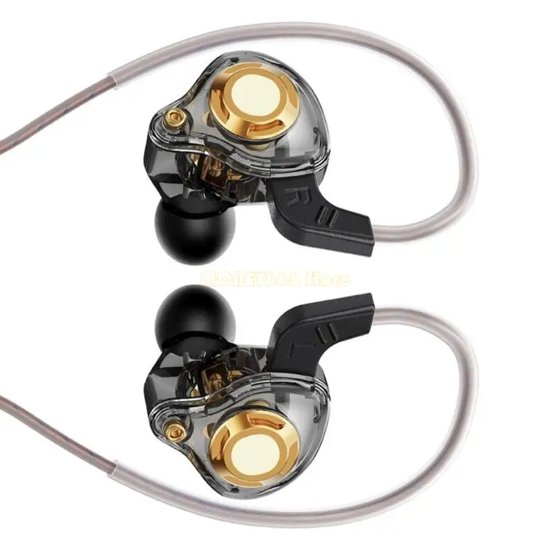 عزل الضوضاء F62C في سماعات الأذن جودة صوت مريح.