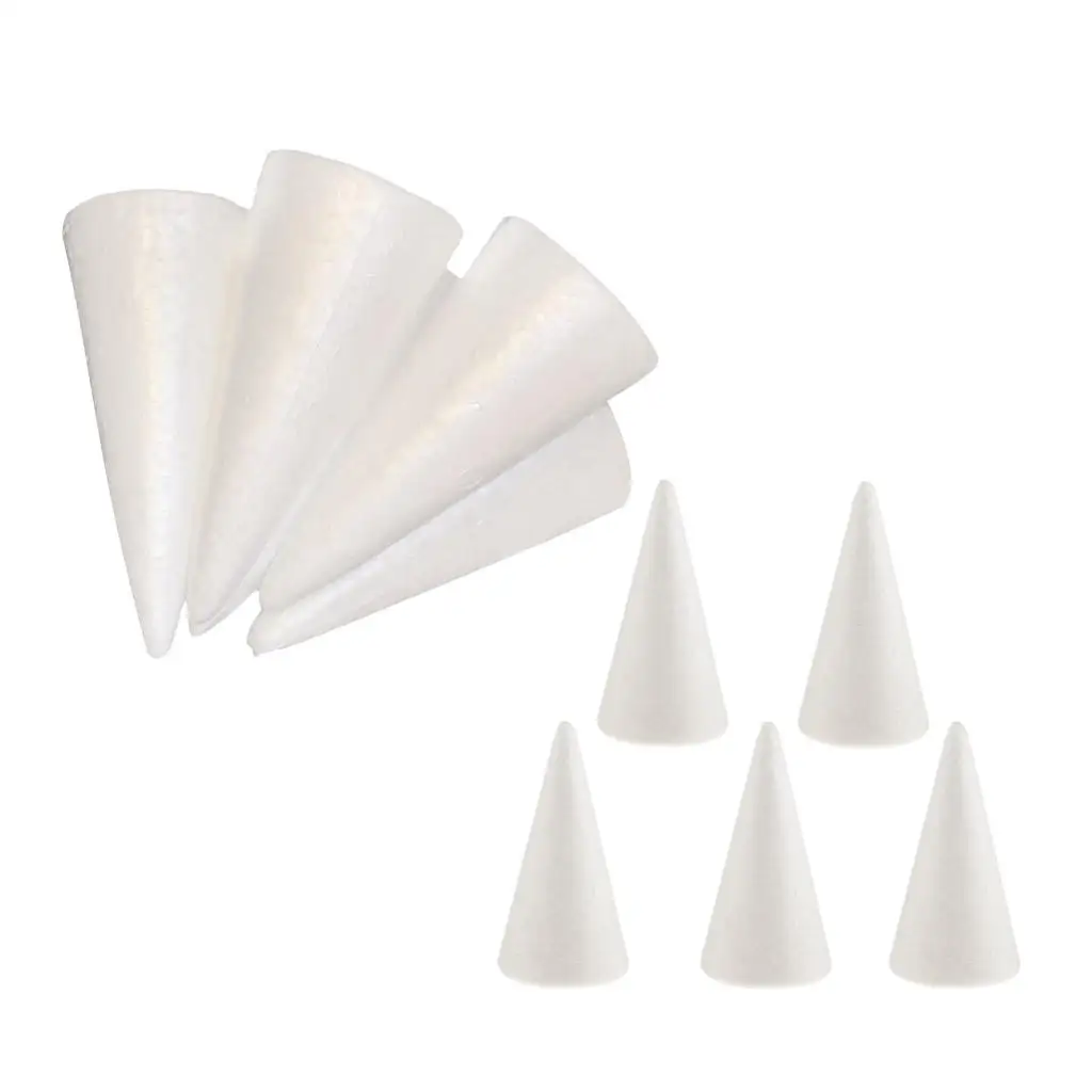 White Craft Foam Balls DIY Christmas Tree Decoration Creativity Foam for Kids Model Making