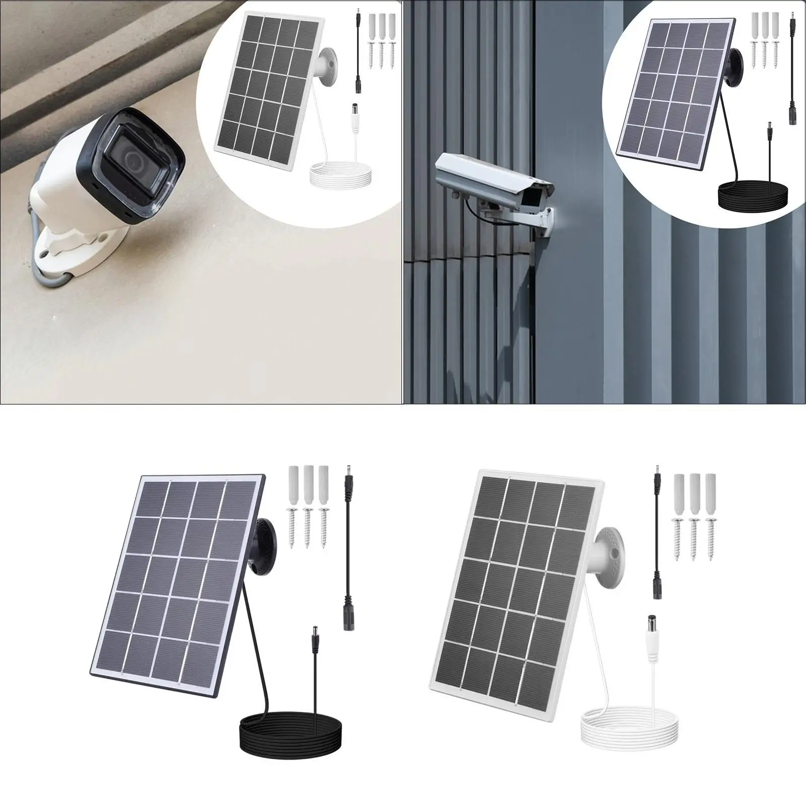 3.3W Solar Panel Charger Multifunction for Garden Outdoor Advertising Lights