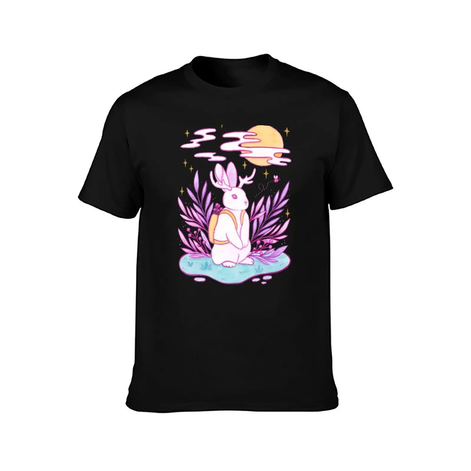 Plant Jackalope | Nikury T-Shirt man graphic t shirt T-Shirt