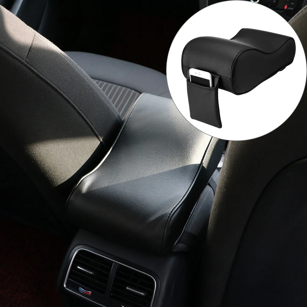 

Ac Car Seat Cover Accessories Belt Cushion Pillow Arm Rest Cars Armrest Console Pad Center