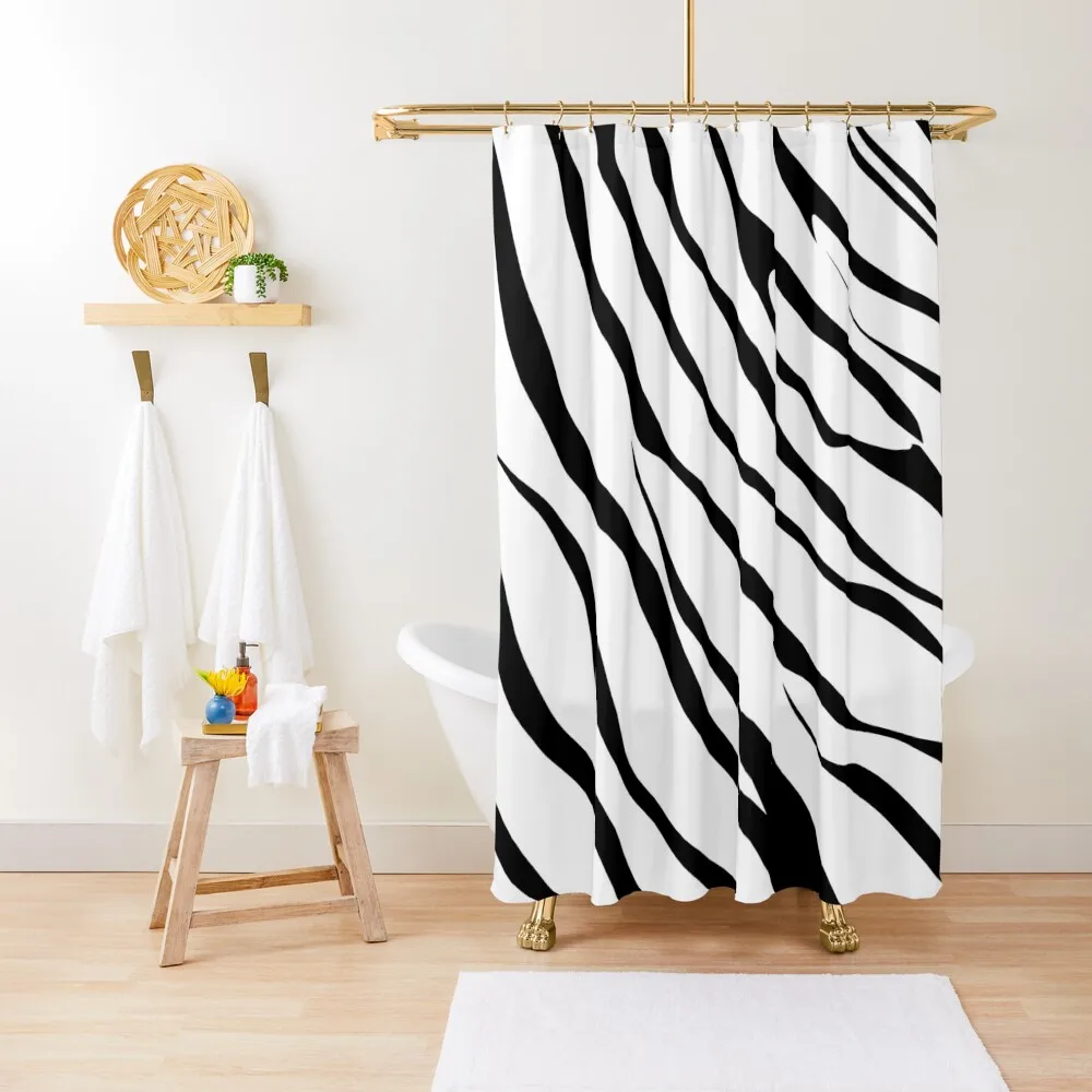 

Zebra Shower Curtain Shower For Bathroom For Bathrooms For Bathroom Waterproof Fabric Bathroom Curtain