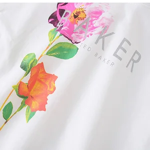 100% Baumwollmädchen Strawberry T -Shirt Leggings Hosen Kinder Kleidung 2024 Sommer Kinder Kinder Kinder 8 Hauptverkäufe Malwee Legginghose - №1