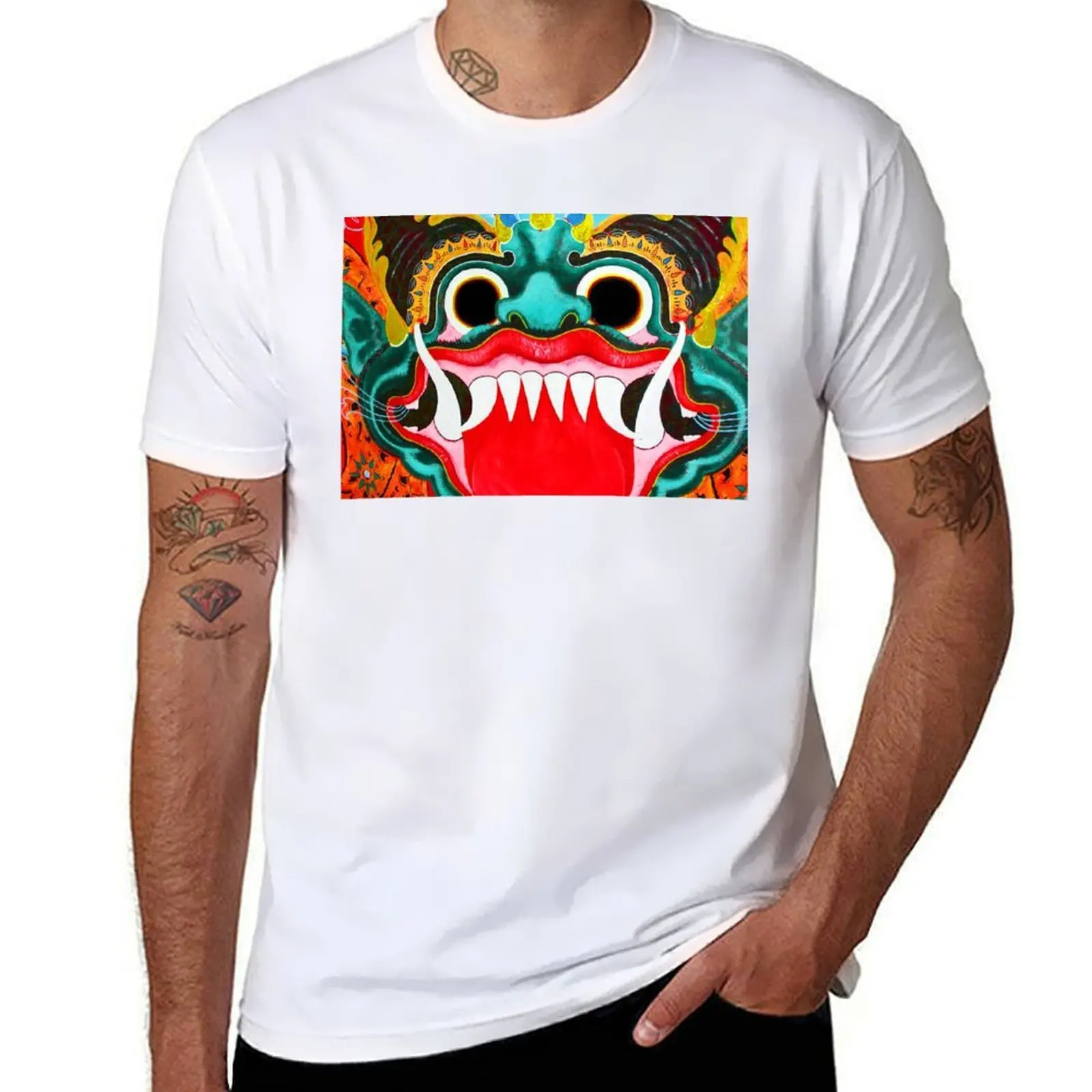 

bali dragon T-Shirt t shirts for man pack white man t shirts cotton mens graphic t shirts T-Shirt