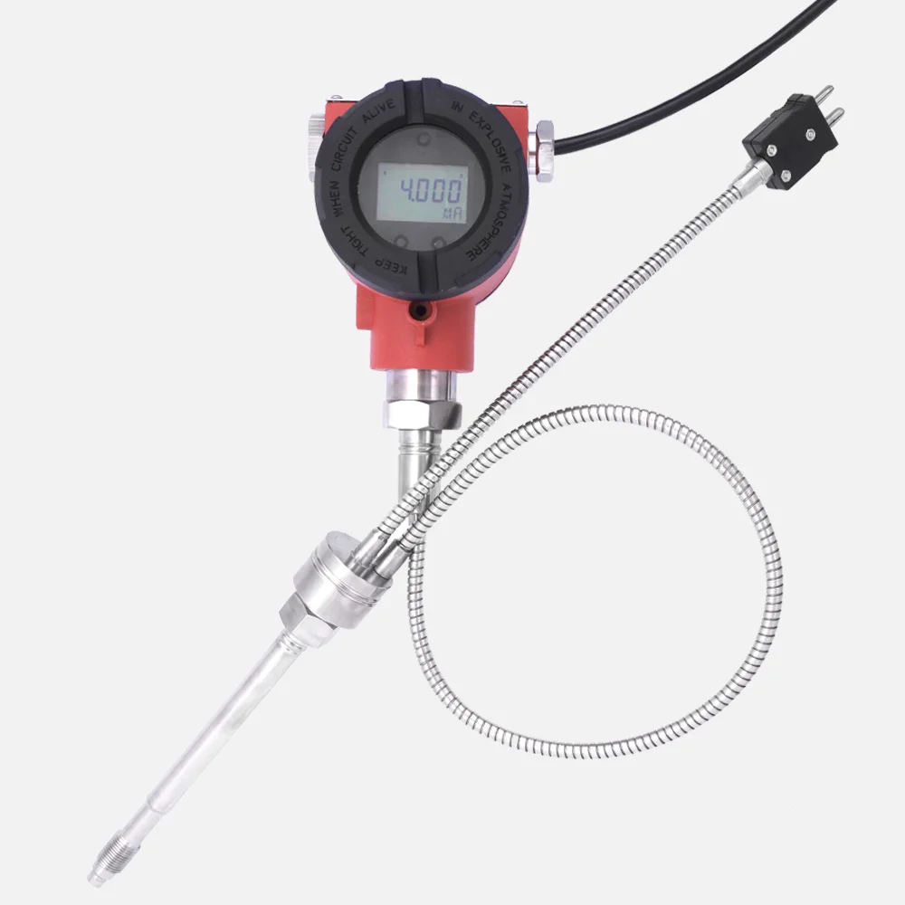 Remote Melt Pressure Transmitter With LED Local Display