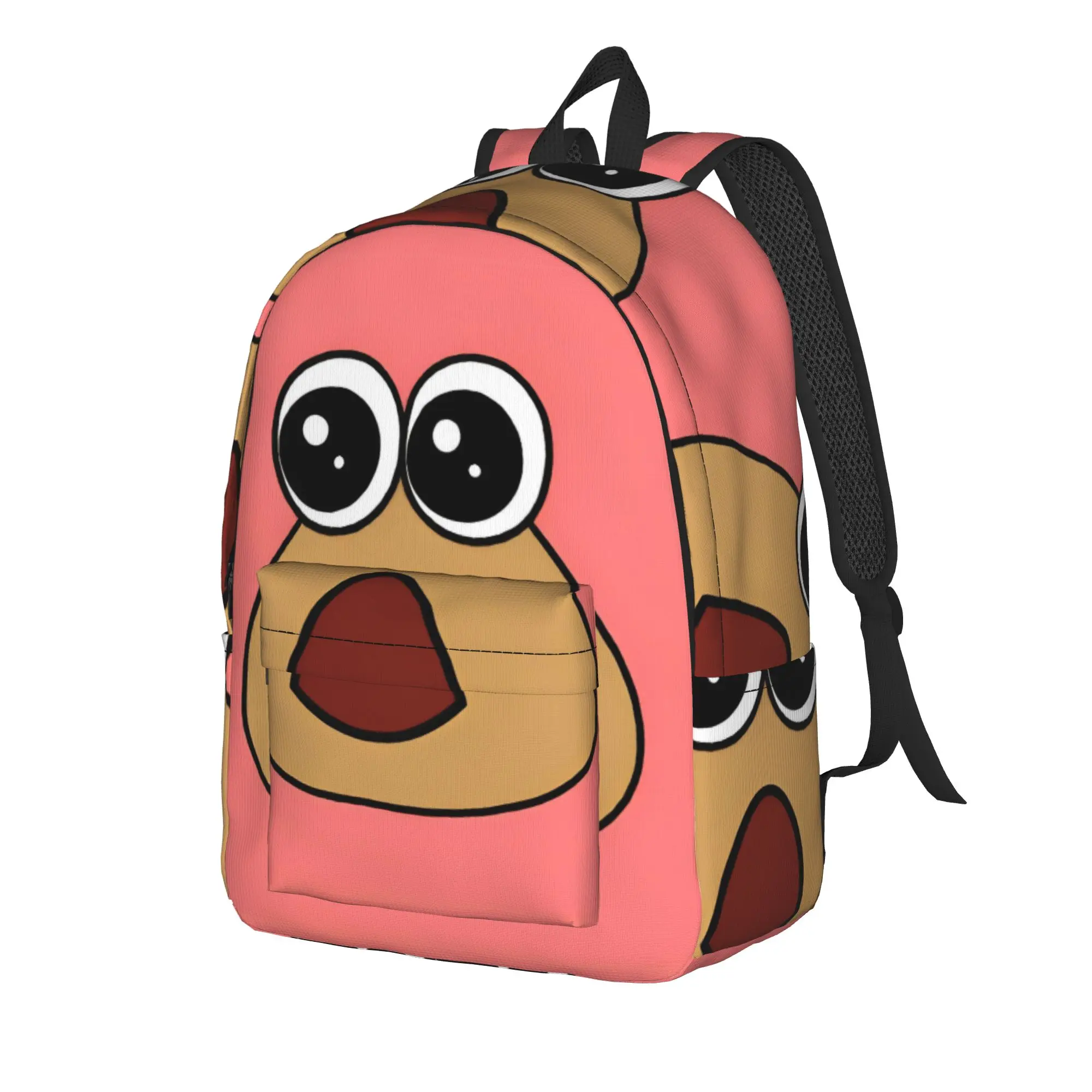 My Pet Alien Pou Classical Backpack Lightweight Student Hiking Travel  Daypack for Men Women Laptop Computer Canvas Bags