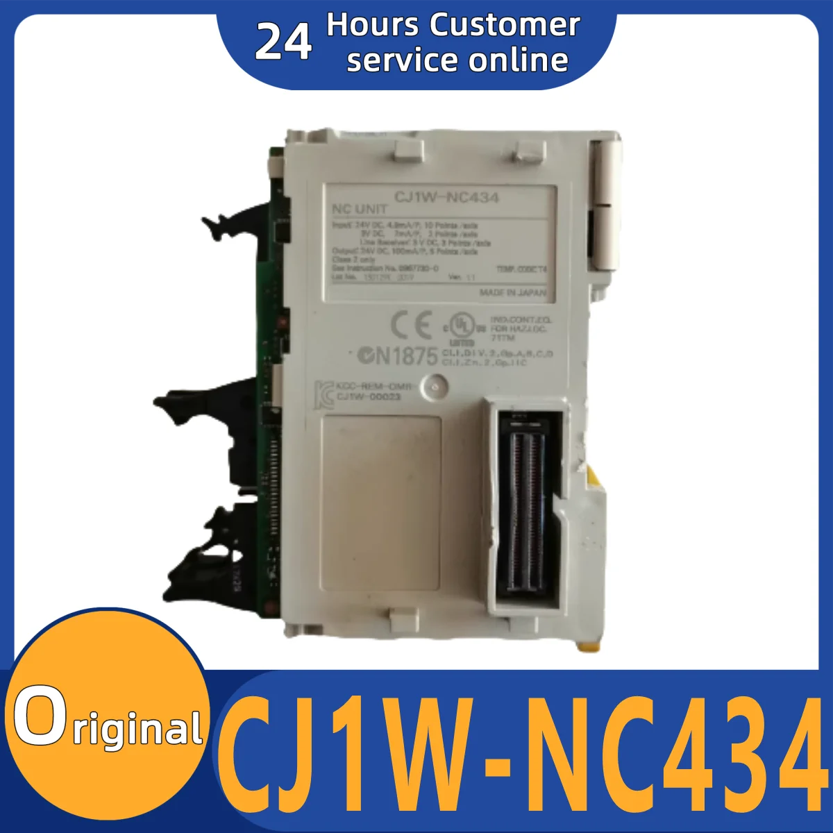 

Совершенно новый оригинальный модуль Φ CJ1W-NC434 CJ1W-NC482