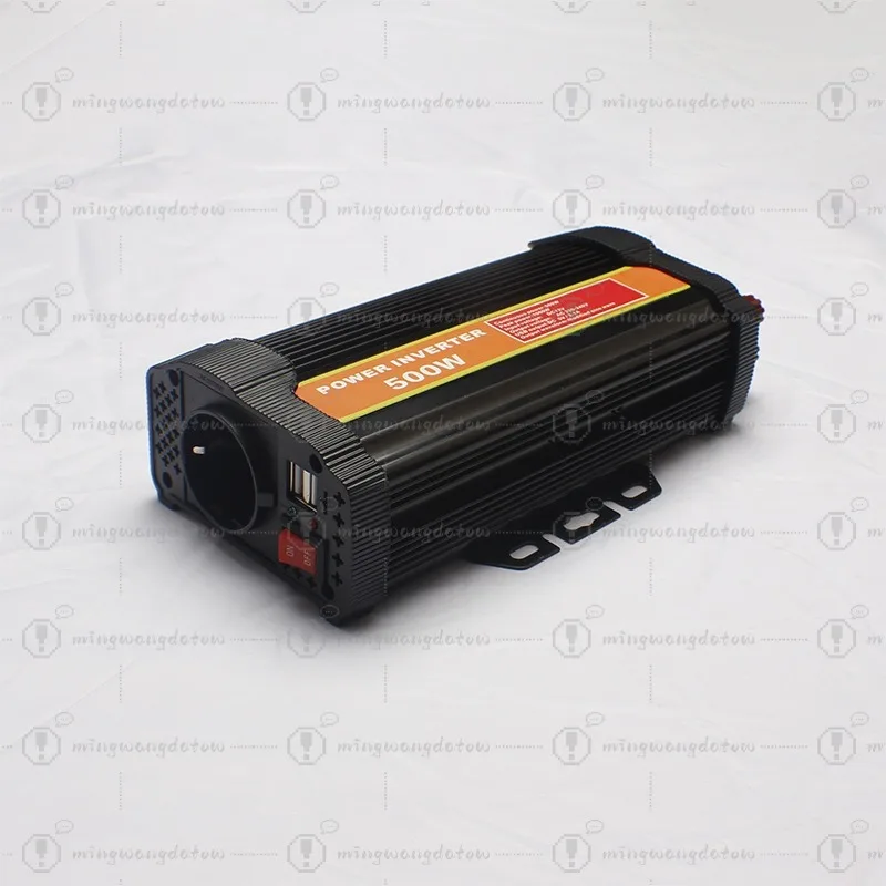 500W Modified Sine Wave Car & Household Inverter with German Socket, 12V/24V to 220V Power Converter