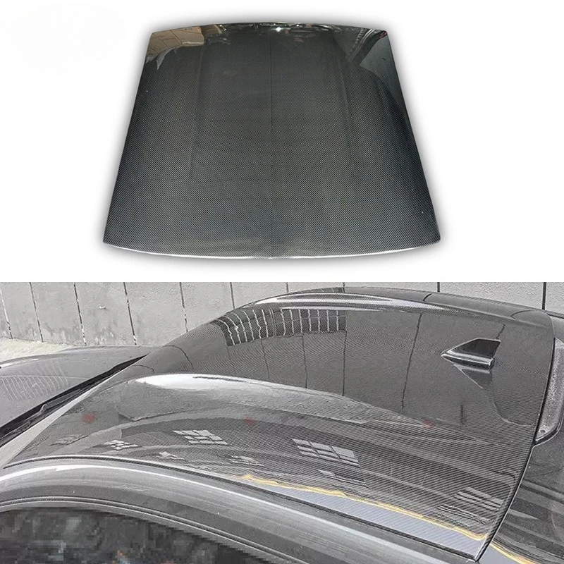 

For Ford Mustang Carbon Fiber Roof Cover Modified Car Surround Top Cover Body Cover