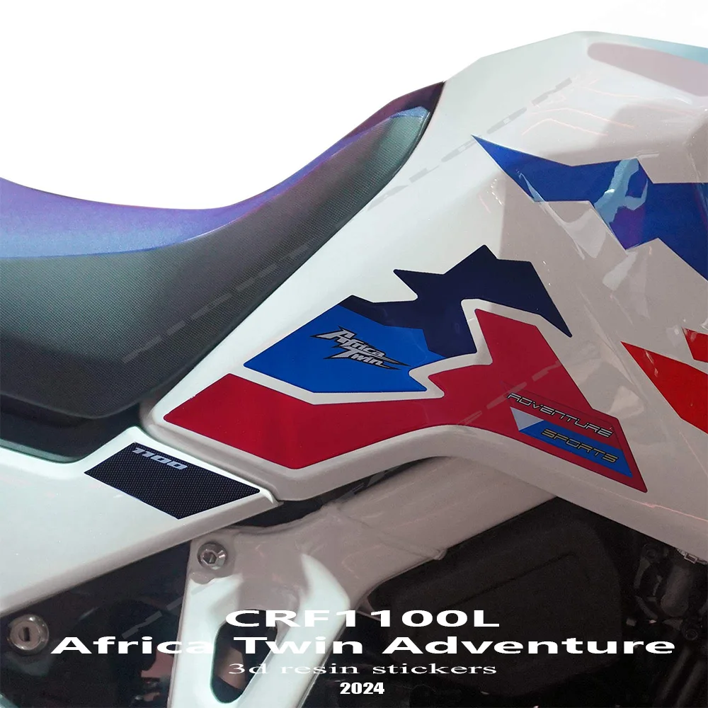 CRF1100L Motorcycle Accessories 3D Epoxy Resin Sticker Protection Kit for Honda CRF1100L Africa Twin Adventure Sports 2024-