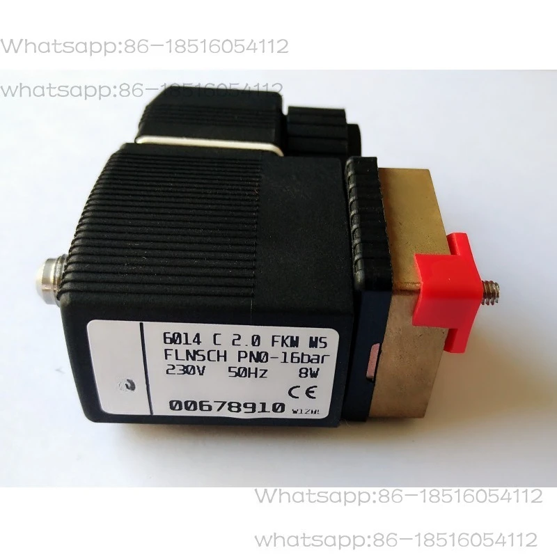 Solenoid valve 6014C1.5/C2.0 FLNSCH plate air compressor loaded solenoid valve