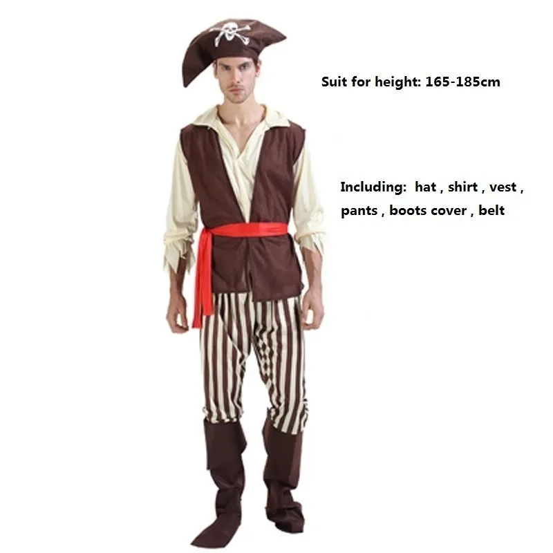 Cosplay Capitaine Jack Sparrow pour hommes et femmes, Pirate des Caraïbes, Halloween, Carnaval, Halloween, Sexy, Homme, Femme, Geladulte, 600