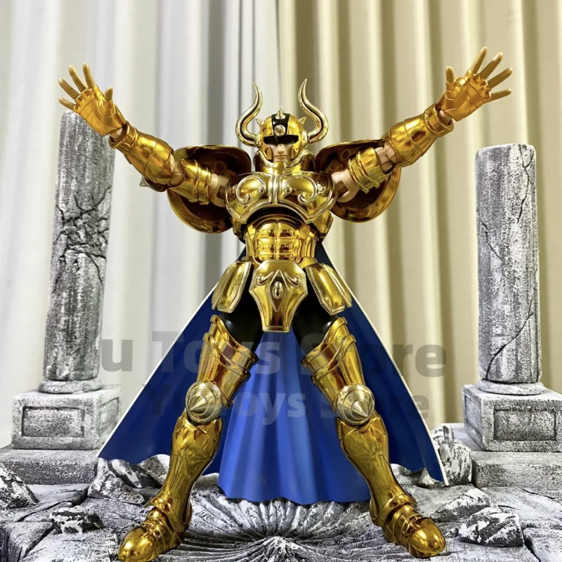 

New Genuine Metal Club Mc Saint Seiya Myth Cloth Ex Taurus Aldebaran Action Figure Knights Of The Zodiac Metalclub Statue Mode