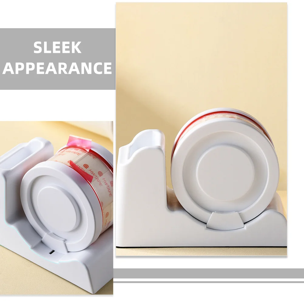 

Professional Tape Dispenser Cup Lid Adhesive Roll Holder Small Tapes Dispenser Household Tape Cutter Sleek Appearance Practical