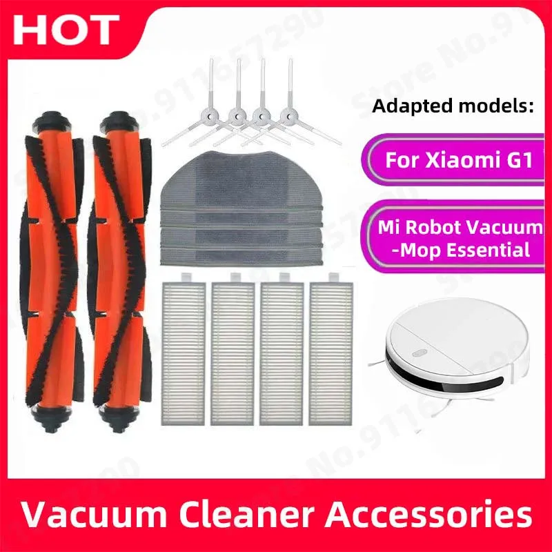 

For Xiaomi G1 Mi Robot Vacuum-Mop Essential Hepa Filter Robot Vacuum Cleaner Spare Parts Main Side Brush Mop Cloths Accessories