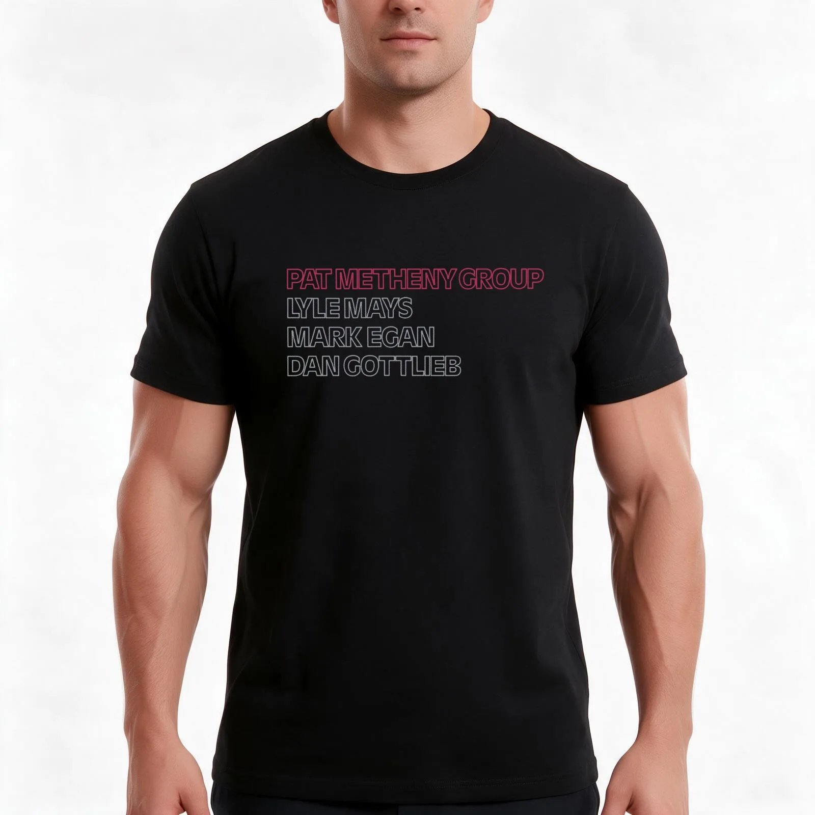 Pat Metheny Group T-Shirt Summer Casual Cotton Tee Oversized Streetwear Tops Vintage Graphic Print Loose Fit Short Sleeve