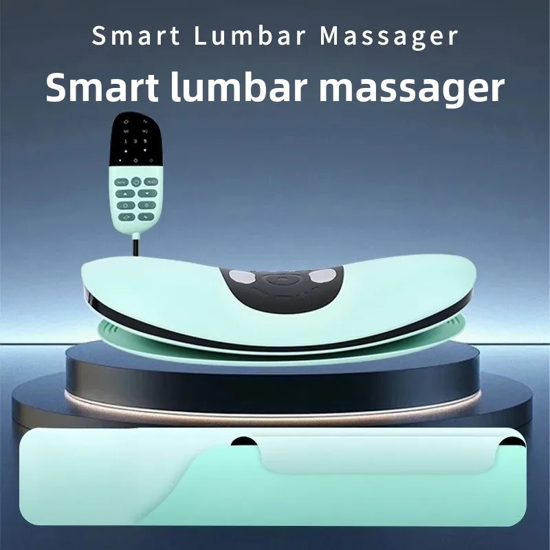 

2025 NEW Electric Lumbar Traction Massager EMS Hot Compress Adjustable Vibration Waist Massager Waist Spine Support Back Massage