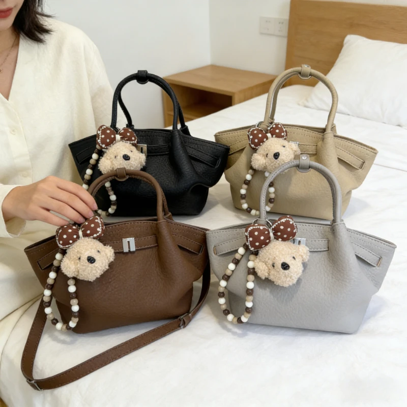 

Модная корейская повседневная сумка-пельмень для женщин, новинка 2026 года, легкие наплечные сумки, универсальные сумки-хобо, сумки через плечо