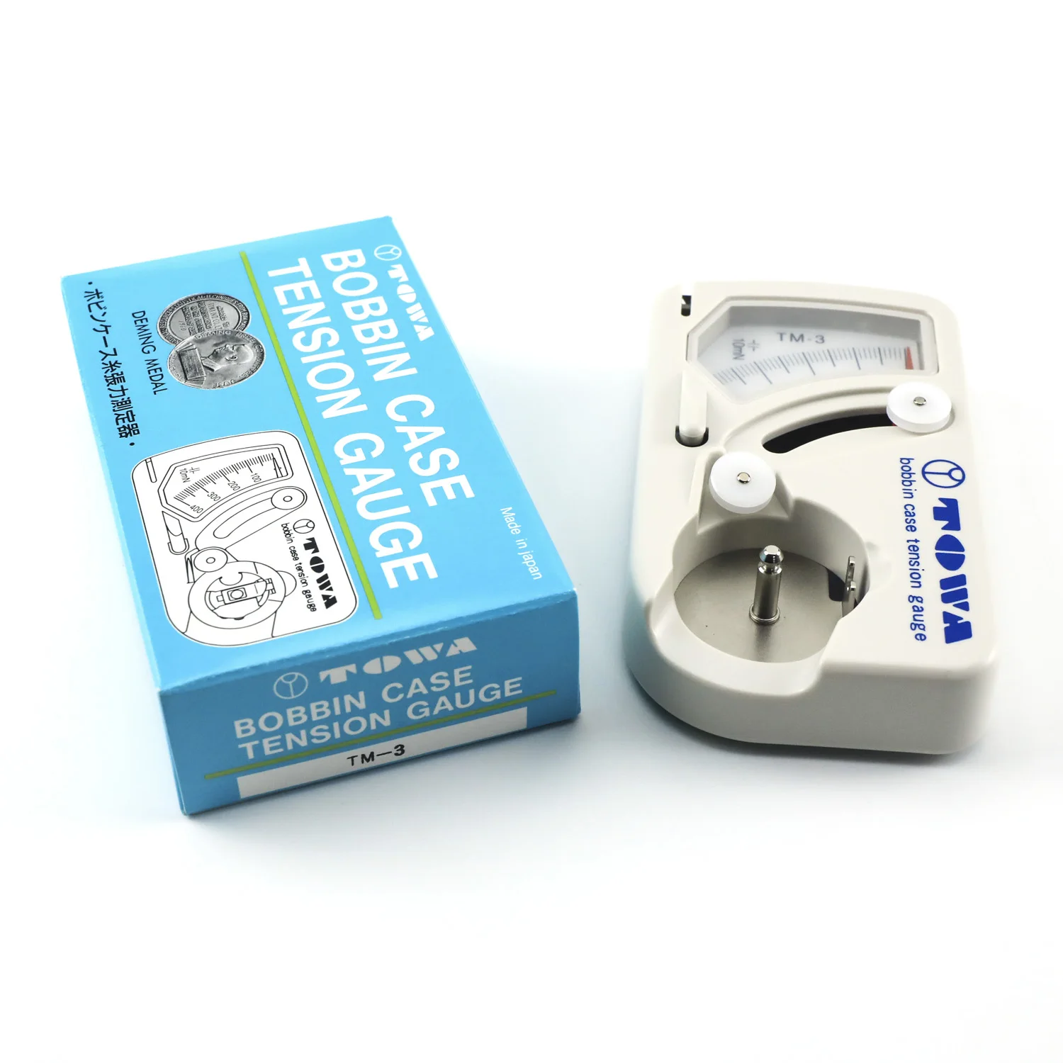 

TOWA TM-3 2.5cm Bobbin Case Tension Gauge Bobbin Measurer & Elasticity Gauge for Computerized Straight Sewing Machines