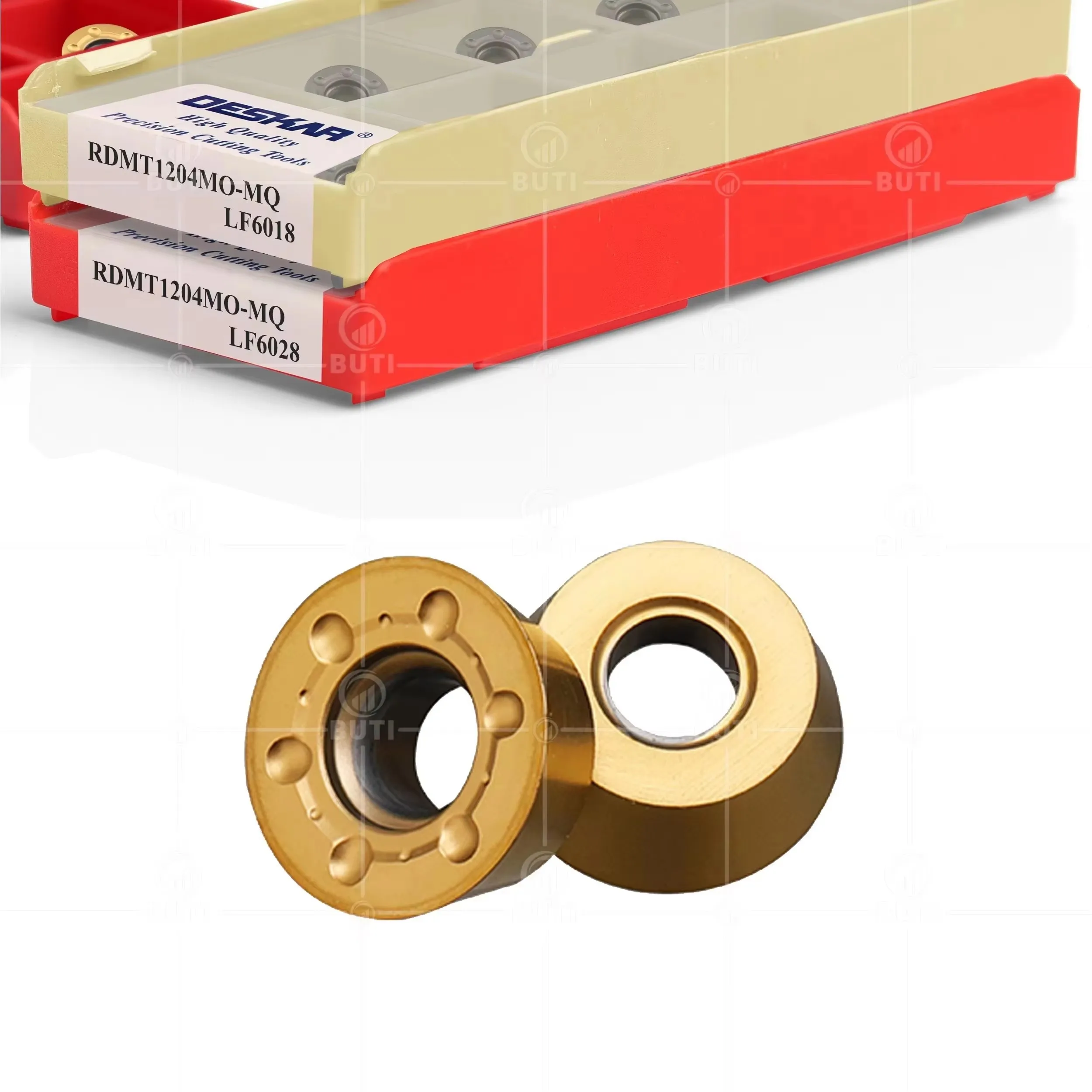 

DESKAR 100% оригинал RDMT1204MO-MQ LF6018 RDMT1204MO-MQ LF6028S Токарный станок с числовым управлением Фрезерное лезвие Режущие инструменты Серия RDMT