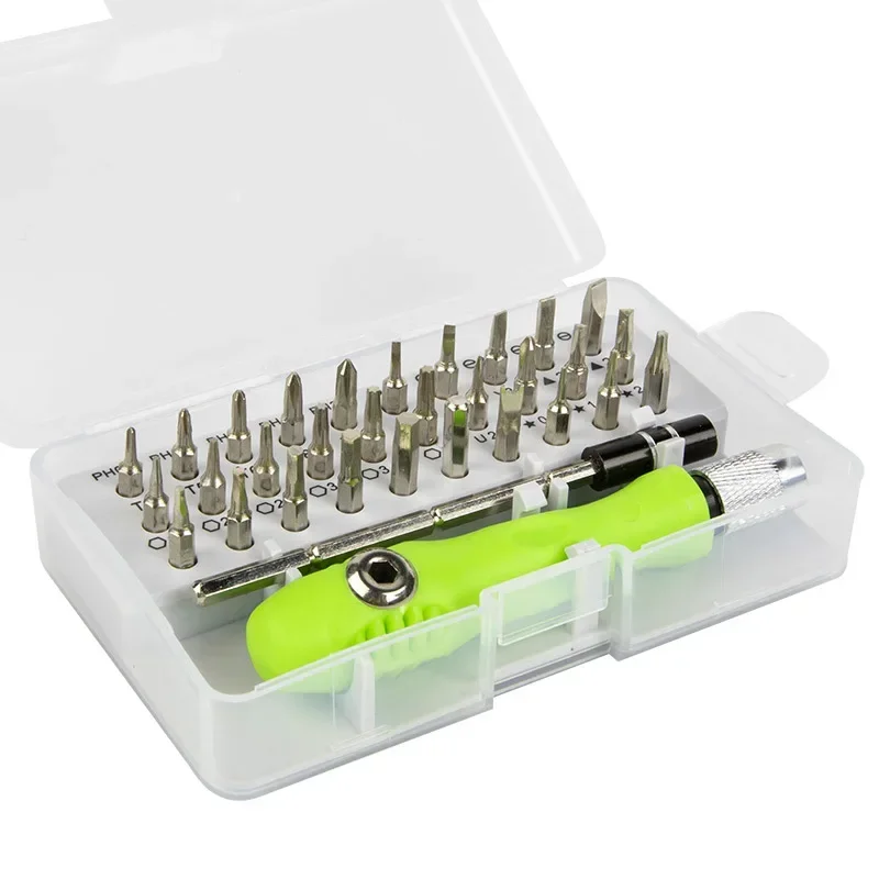 Tool Repair 32 In 1 Screwdriver Set Precision Mini Magnetic Screwdriver Bits Kit Phone Mobile Camera Maintenance Screwdriver