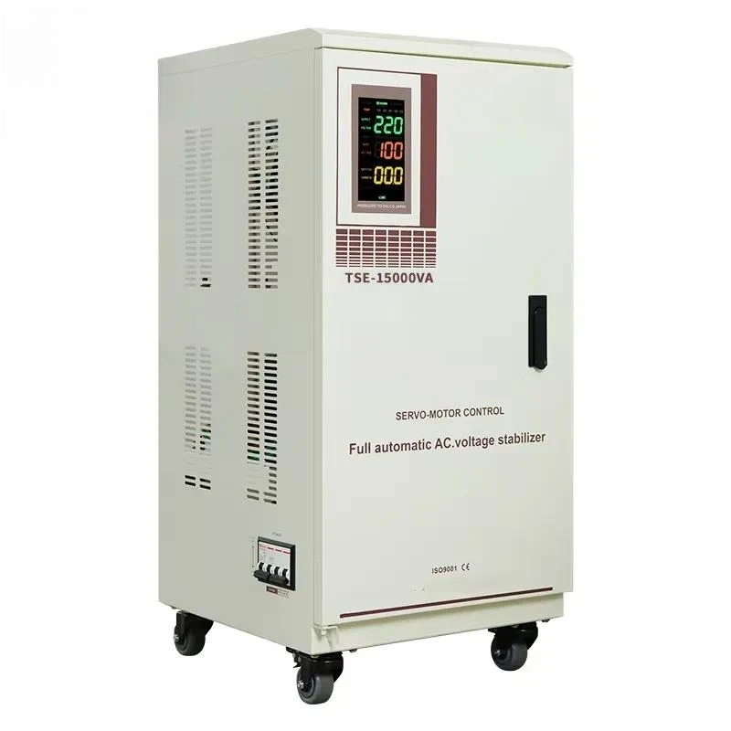 Hot Selling SVC-10KVA 15KVA Automatic Voltage Regulator High Precision 220V Single-Phase AC AVR Stabilizer OEM/ODM
