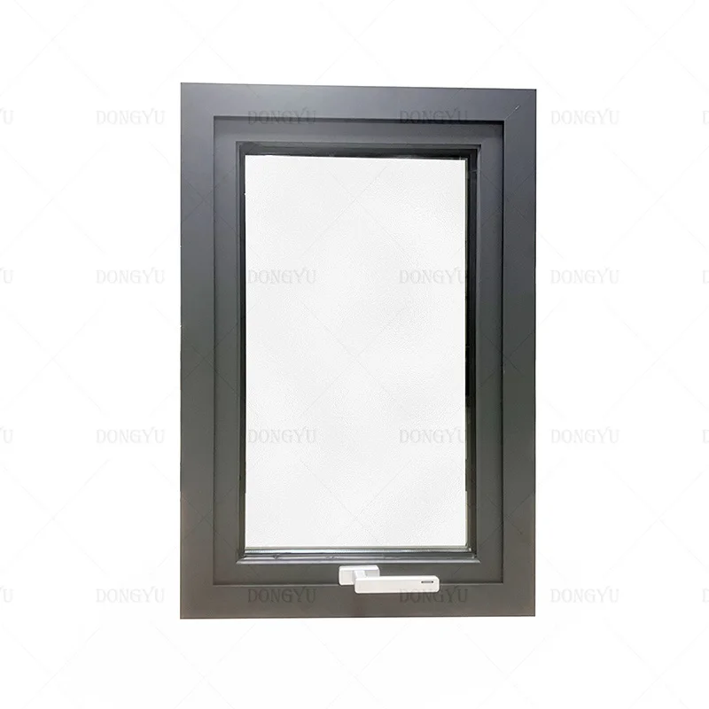 Custom UPVC Awning Window Sheet Hanging On Top Bathroom Ventilation Window Flip Window