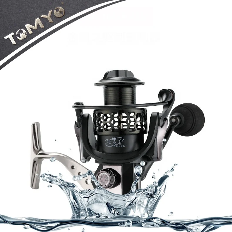 ToMyo Best Super Light 12+1BB Left/Right Interchangeable CNC Handle Spinning Reel Fishing Spinning With Faveolate Spool