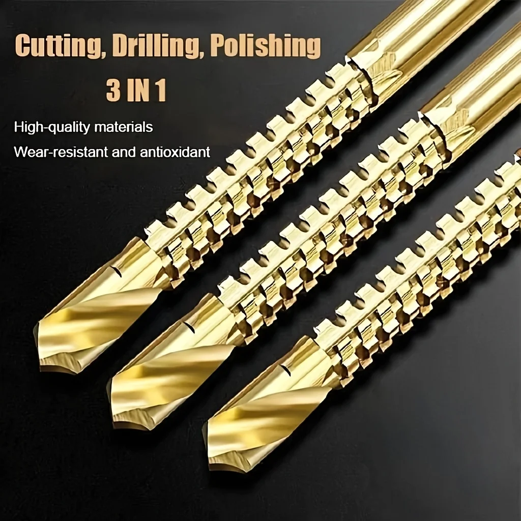 3Pcs Titanium Coate…