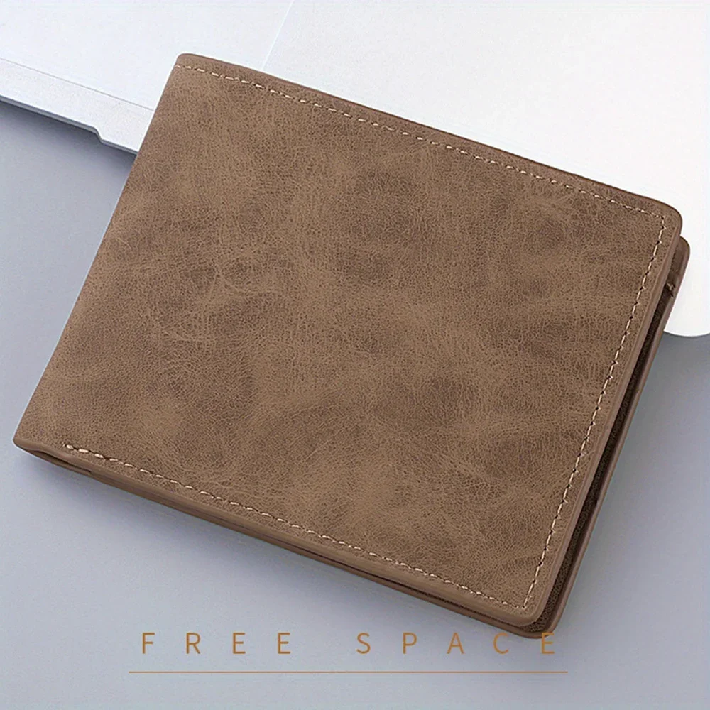 RFID Blocking Slim Wallet for Business Compact Multi-Card Slot Mini Wallet card holder Birthday Gift Ultrathin Men's Wallet