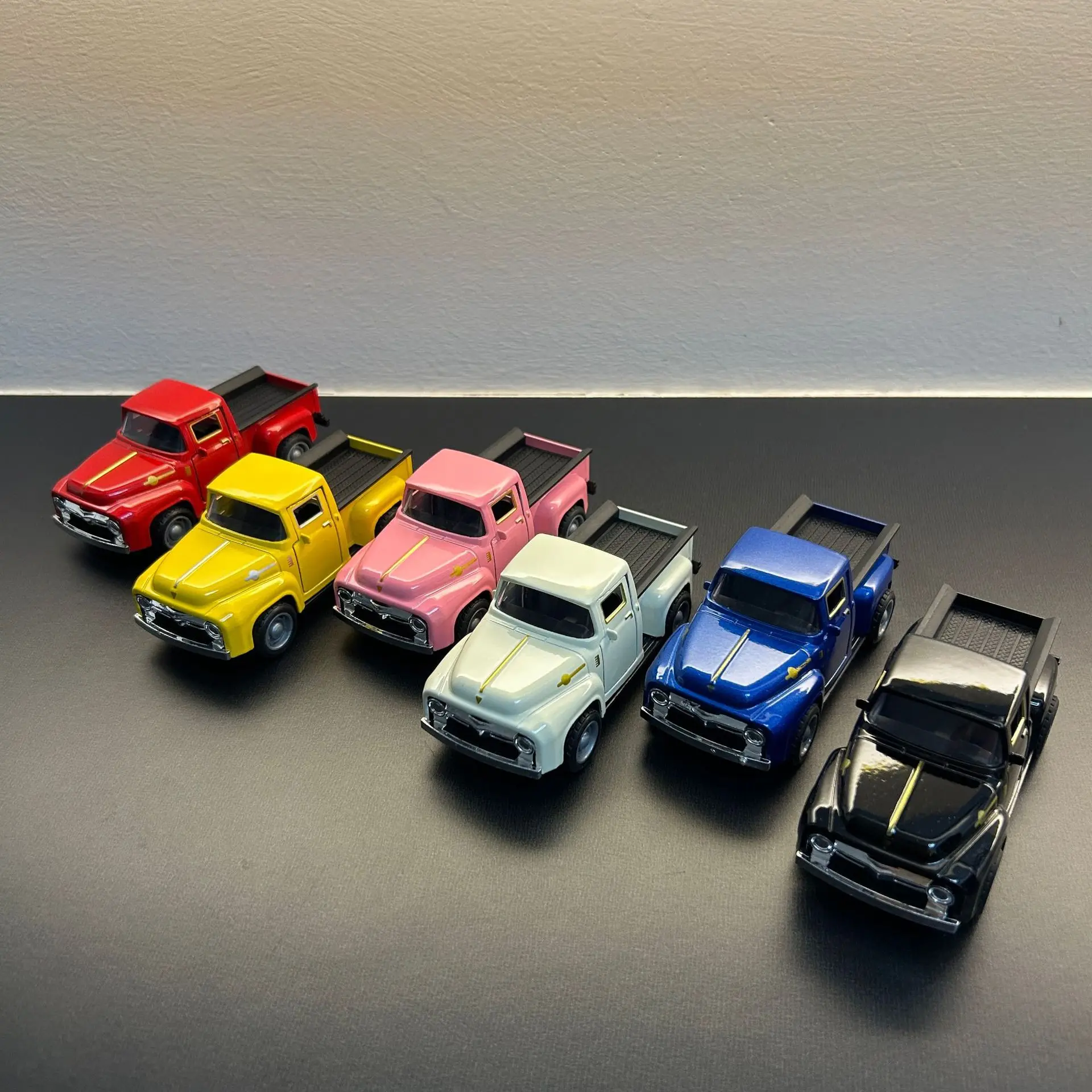 دييكاست سيارة جمع ريترو لاقط نموذج 1/38 مقياس سبيكة التراجع مركبة 11 سنتيمتر محاكاة صغيرة الصبي لعبة هدية سيارة الحلي