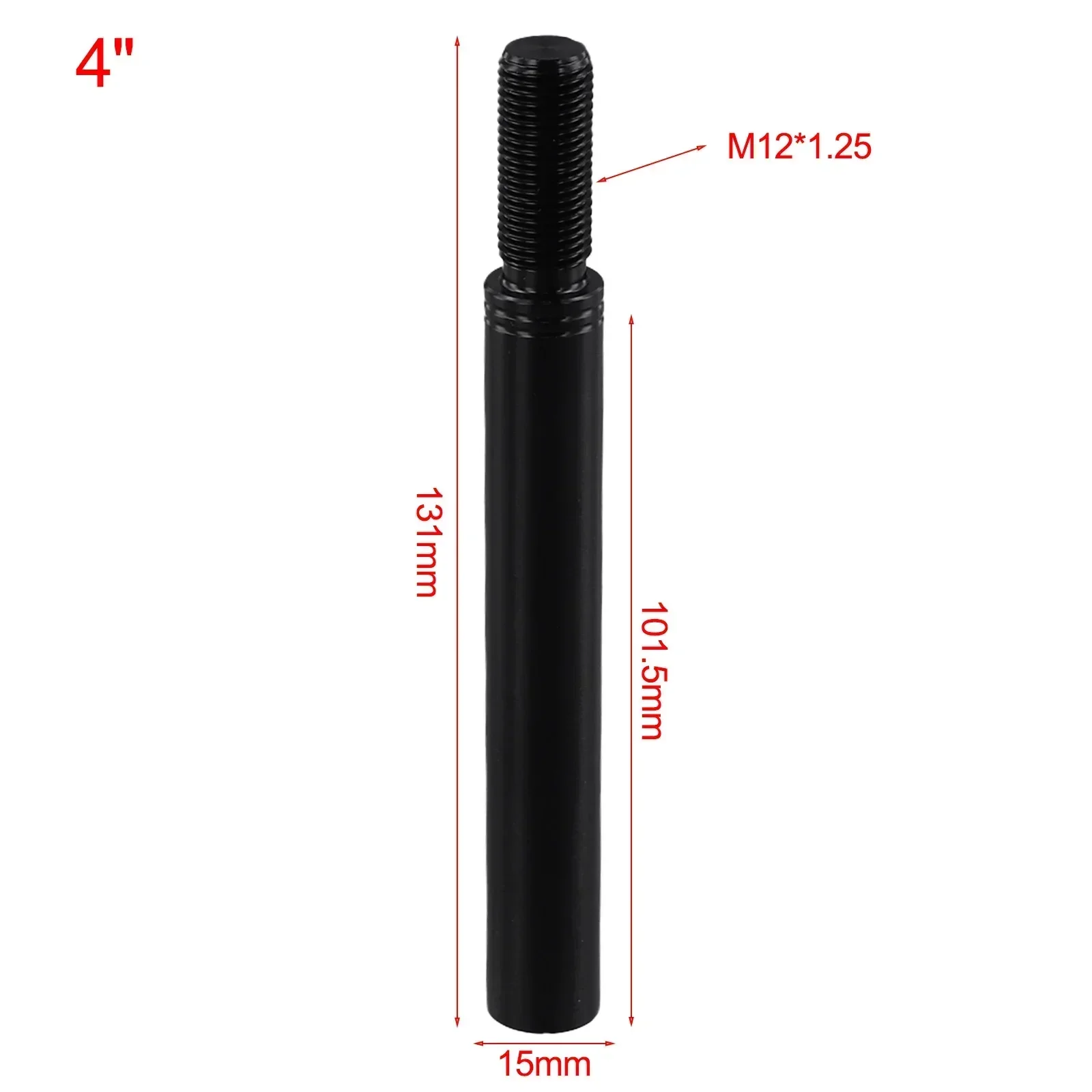 M 12 x 1 25 Threaded Shift Knob Extender Extension Lever Gear
