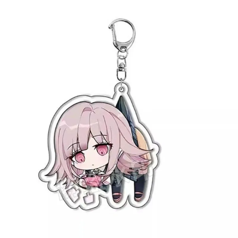 Naegi Makoto Kirigiri Kyoko Maizono Sayaka Mondo Owada Popular Anime Peripheral Acrylic Keychain Backpack Pendant Student Gifts