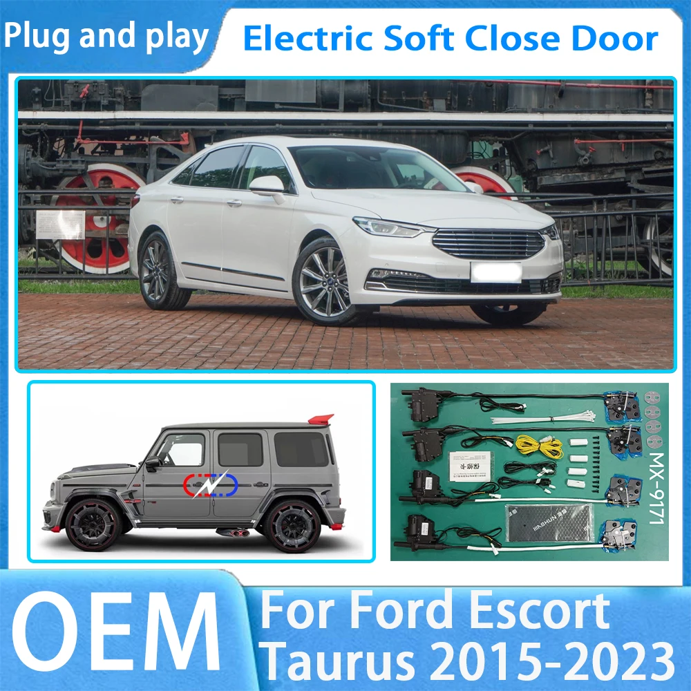 

for Ford Escort Taurus 2015-2023 OEM Car Door Soft Close System Automatic Electric Auto Pull Power Latch Power Closing Quiet