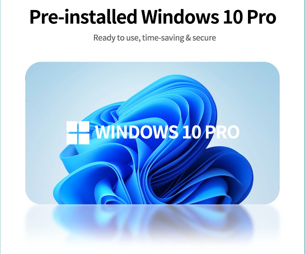 SOYO Mini PC Y5 Intel Core i3 4th Gen Processor 8GB RAM 128GB SSD Windows 10 Mini Desktop Computer Multi-Screen 4K Output WiFi & Bluetooth 4.2 USB-C RJ45 Ethernet Compact Small PC for Home Office Business Daily Use