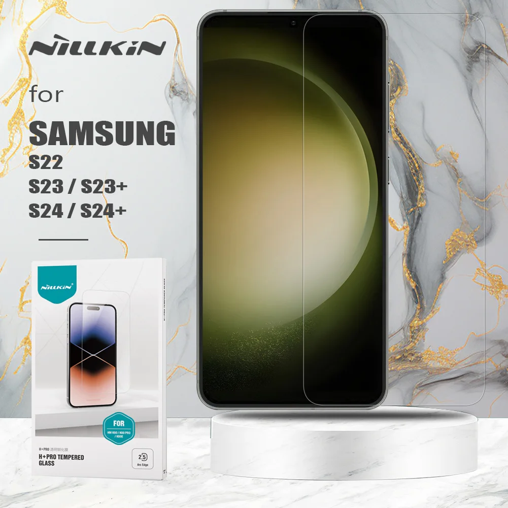 

Ультратонкое закаленное стекло Nillkin H + Pro для Samsung Galaxy S22 / S23 / S23 Plus / S24 / S24 Plus, Защитное стекло для экрана