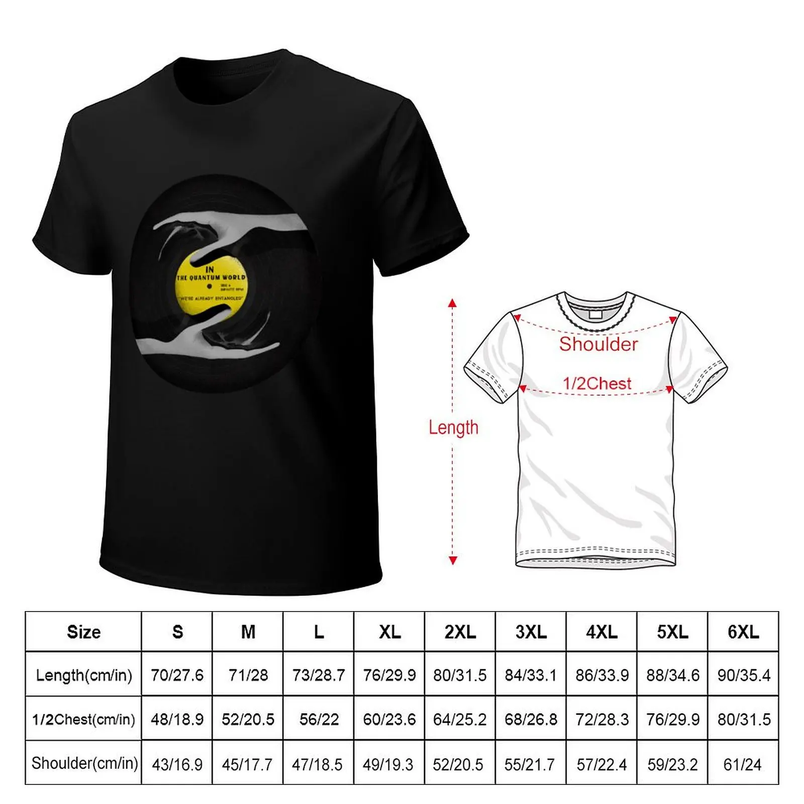 Quantum Entanglement Retro Relationship Status Design T-Shirt shirts graphic tees cheap stuff summer top heavyweights shirts men